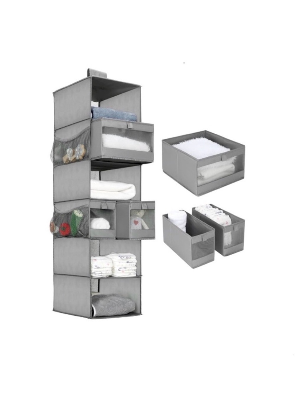 Hanging Closet Organizer and Storage Clothes/Accessory Organizer